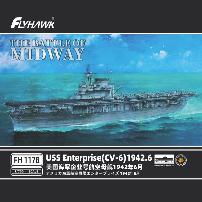 Model Kit Uss Enterprise - FLYHAWK FH1178 1/700 Scale USS Enterprise