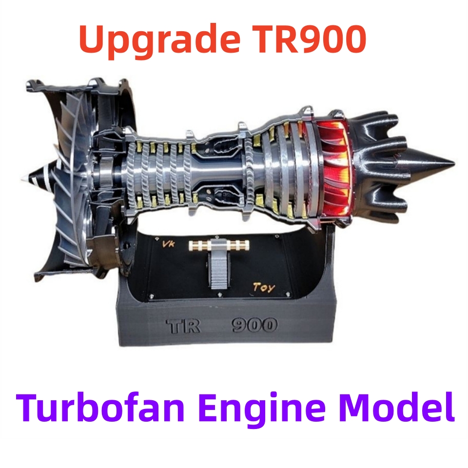 Model Kit Jet Engine - Upgrade TR900 Turbofan Engine Model DIY