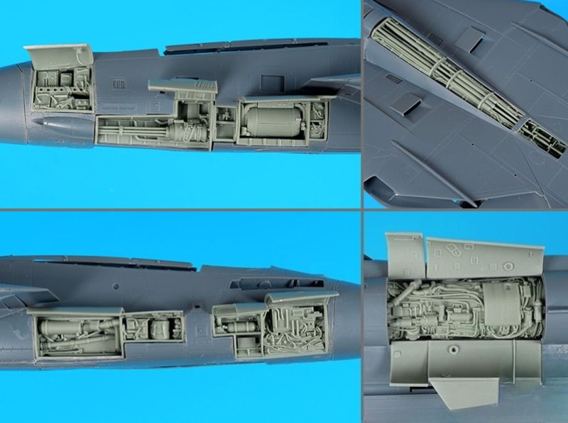 Model Kit Spitfire - 1/48 Scale Die-Cast Resin Aircraft Parts