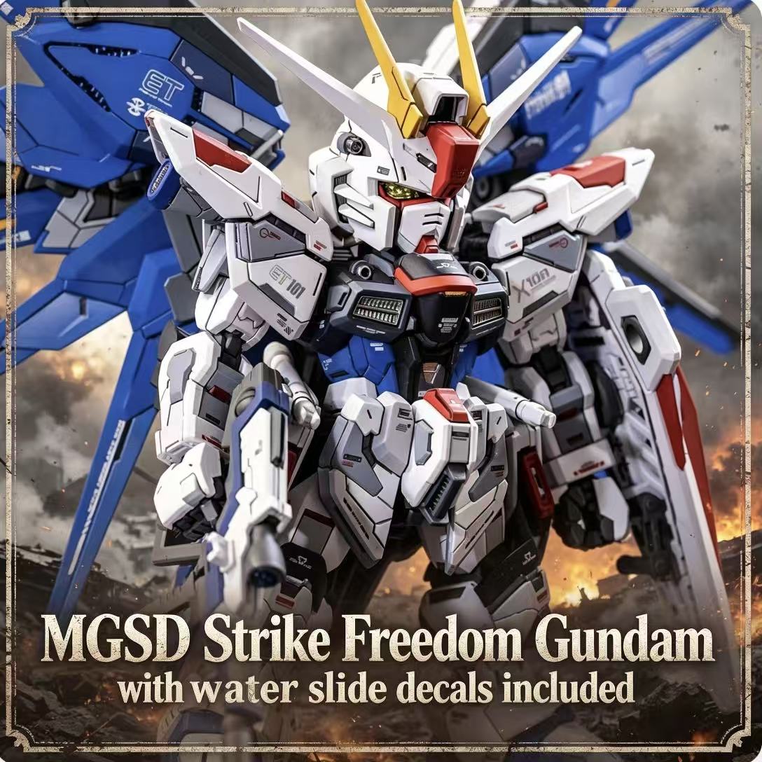 Model Kit Daban - X10A GaogaoMGSD Q-version Strike Freedom Gundam