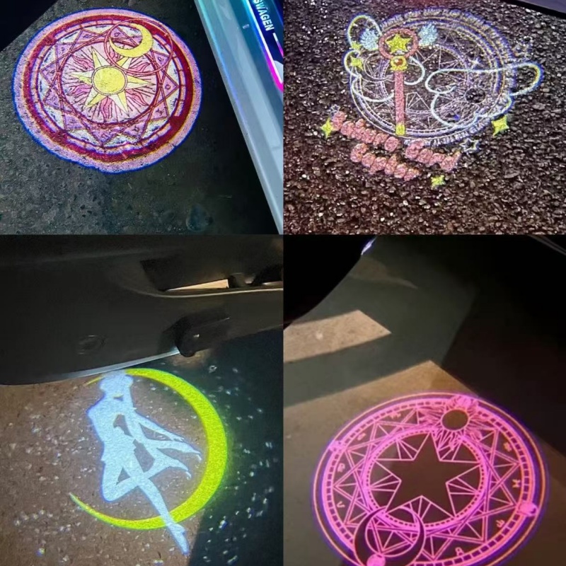 Model Kit Game - Sailor Moon Anime Car Welcome Light