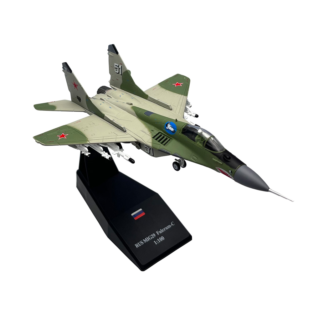 Model Kit Aircraft - 1/100 Scale Russian MIG-29 Mig29 Fulcrum
