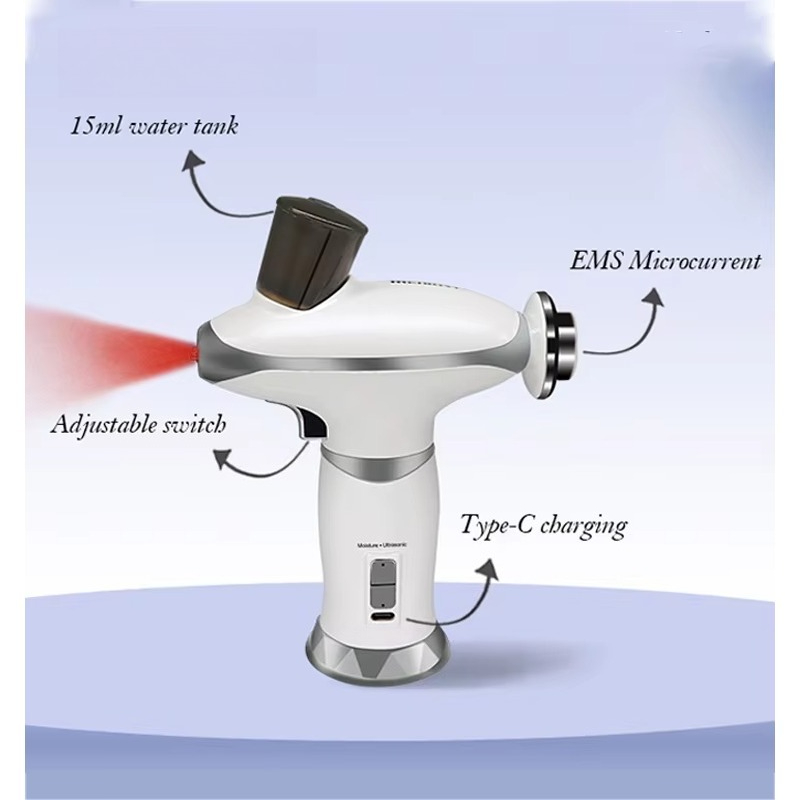 Airbrush Compressor Kit - Mini Battery Rechargeable Beauty Facial Make