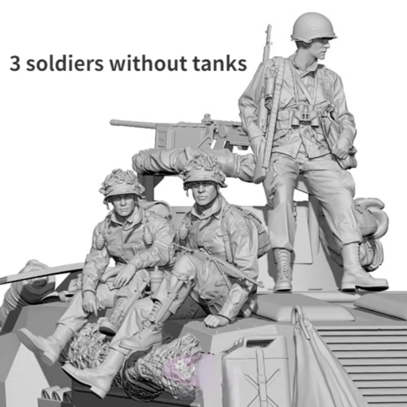 Model Kit History - 1/35 US Army Resin Figure Assembled