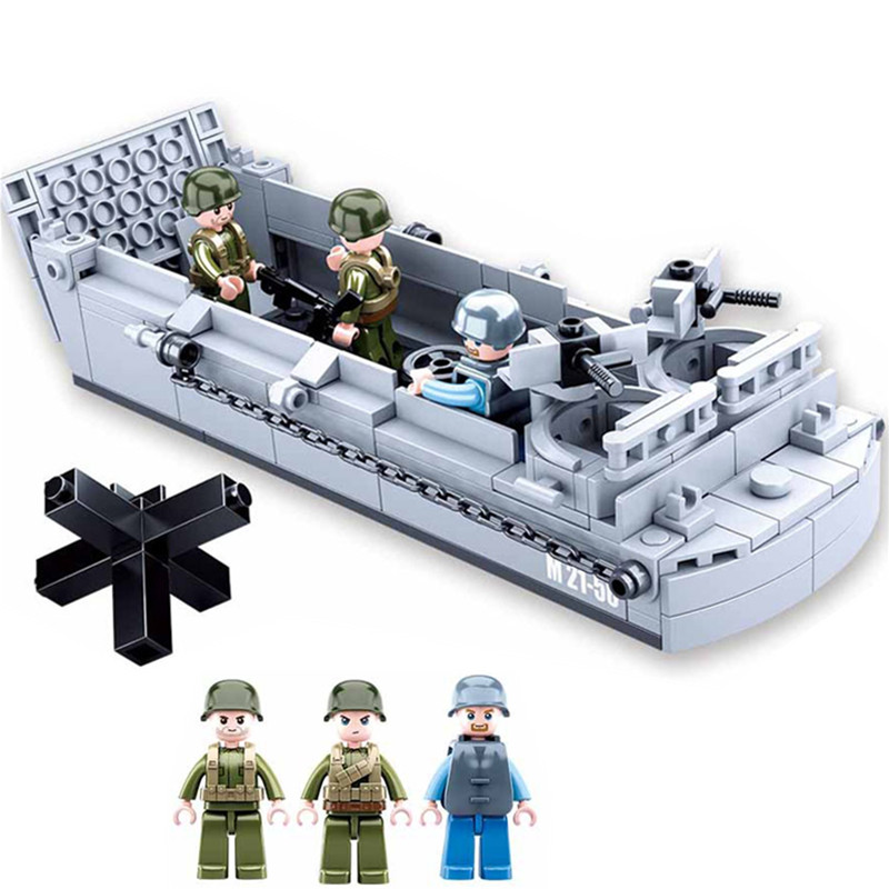 Model Kit Chemistry - Sluban WW2 US Military Higgins Landing