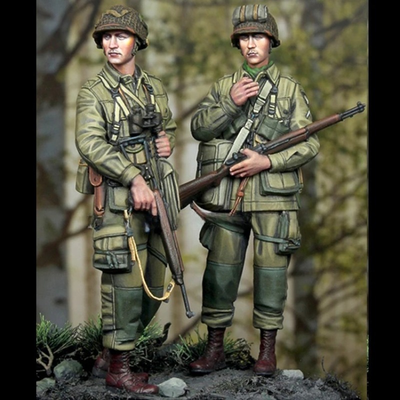 Model Kit History - 1/35 Scale WW2 US Infantry Military