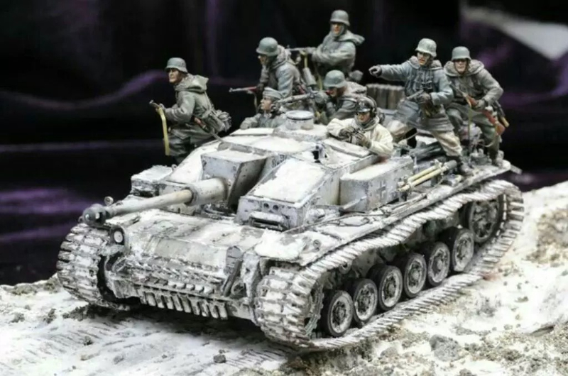 Model Kit History - 1/35 Scale Die-Cast Resin Figure Model