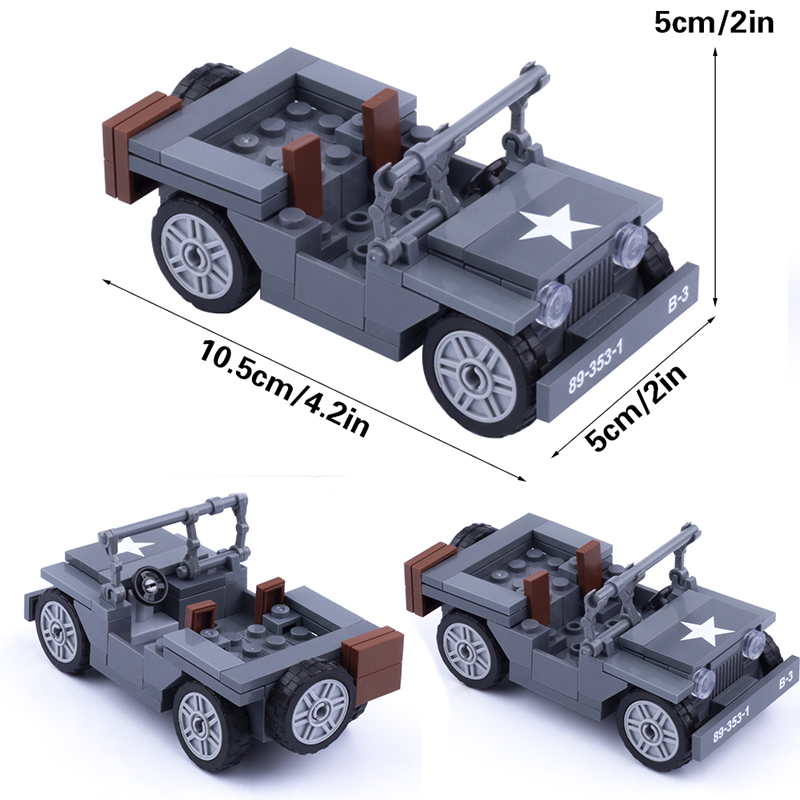 Model Kit Chemistry - MOC WW2 Military US Figures Willy