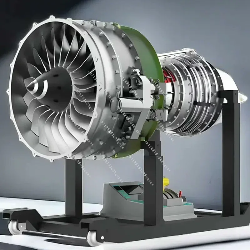 Model Kit Jet Engine - 1000+ Parts TECHING Aviation Twin Shaft