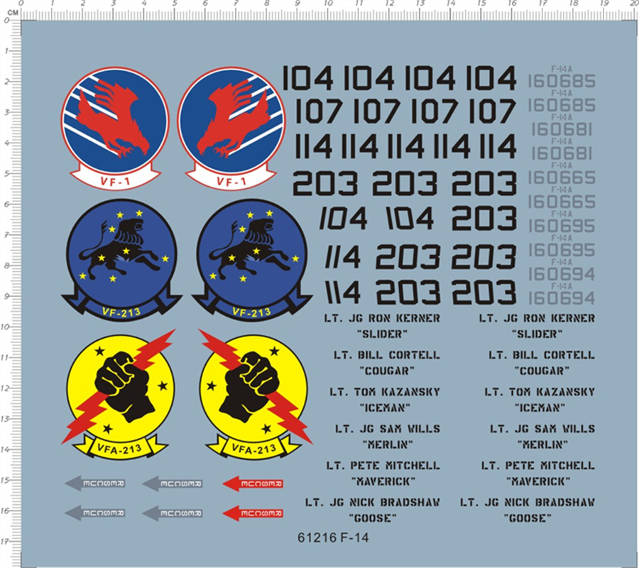 Model Kit History - 1/32 Scale US F-14 VF-1 VFA-213