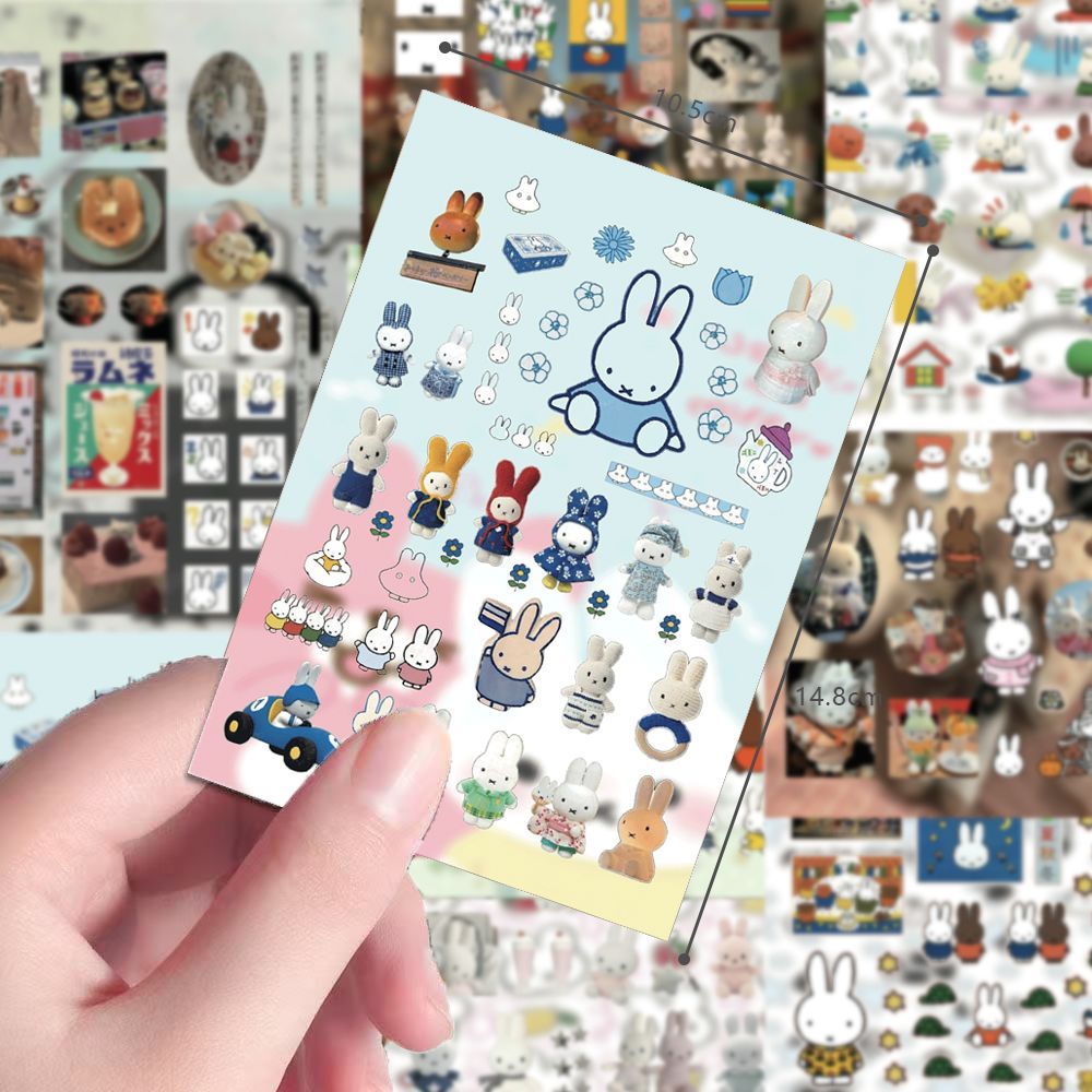 Model Kit Decals - Kawaii Miffy Die Cut Stickers Cartoon