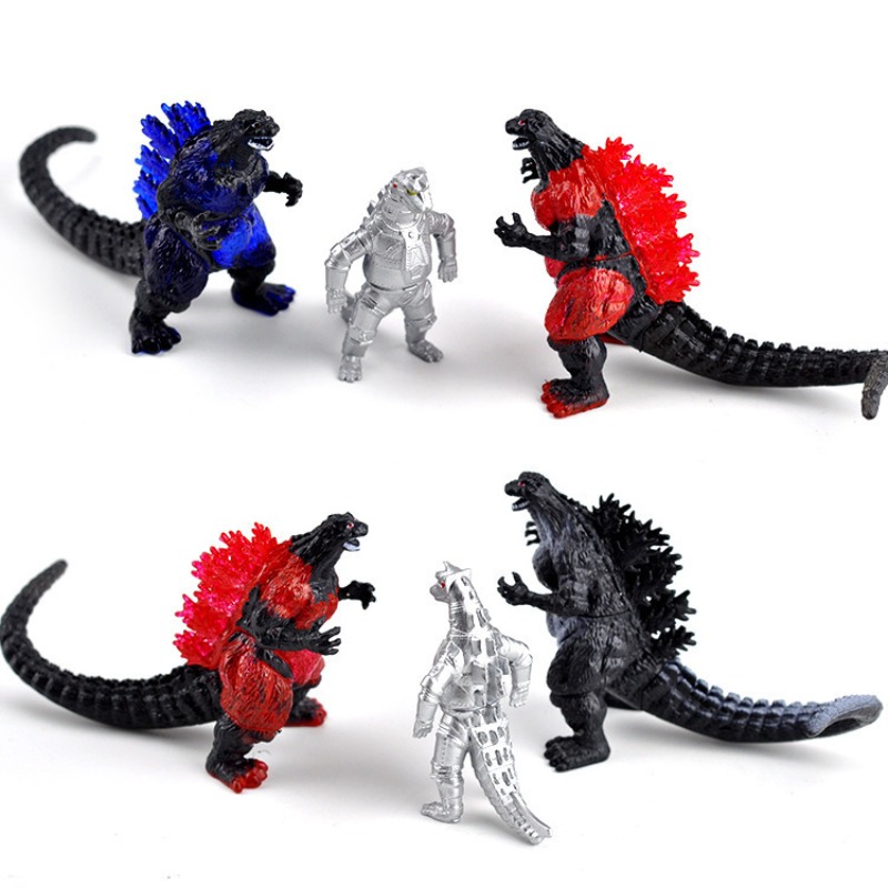 10pcs/set Godzilla Movie Perip - огляд і ціна Model Kit Game