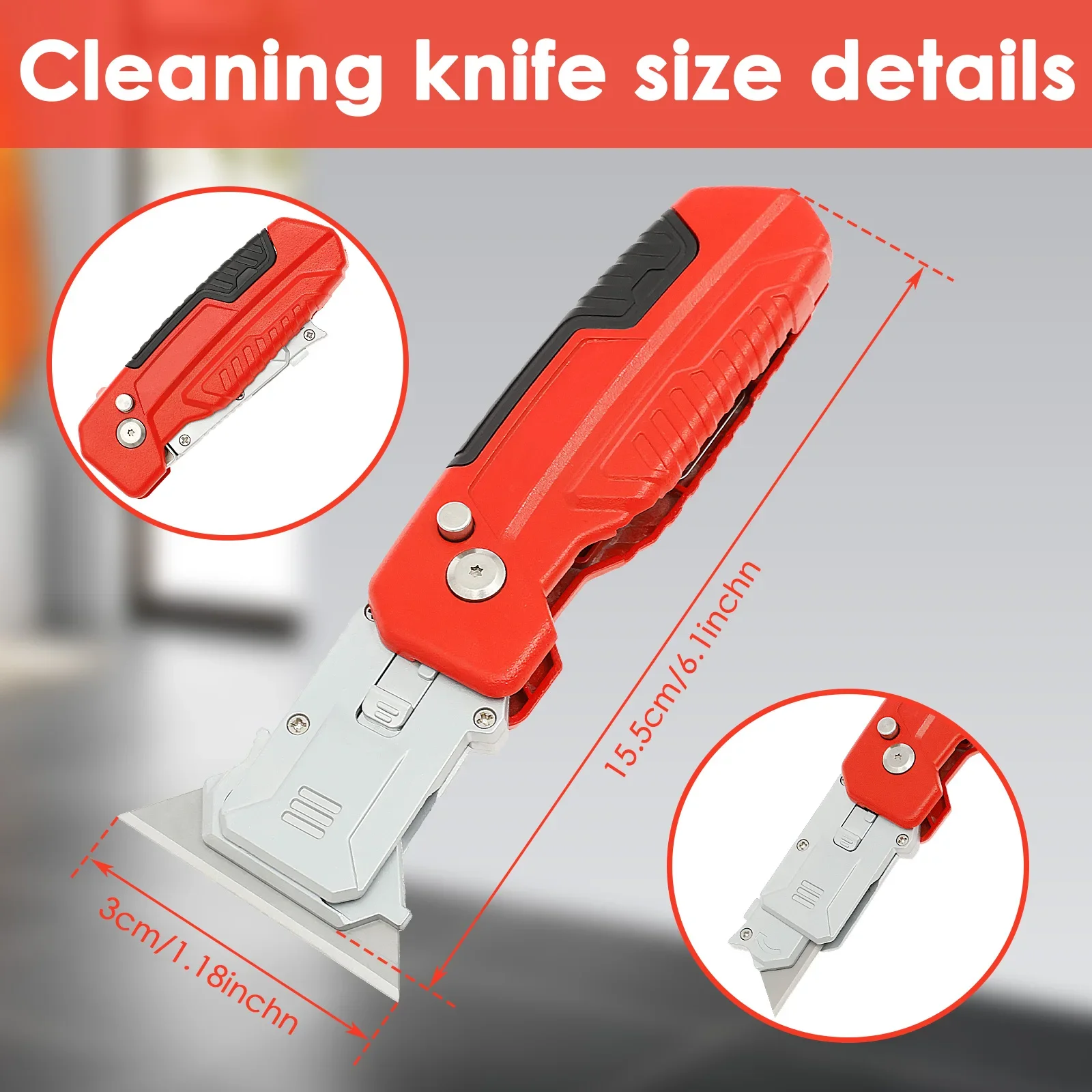 Adhesive Remove Scraper Foldin - огляд і ціна Seam Scraper Tool