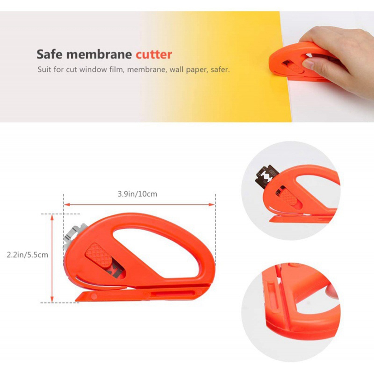 16-Piece Set Of Car Film Wallp - огляд і ціна Seam Scraper Tool