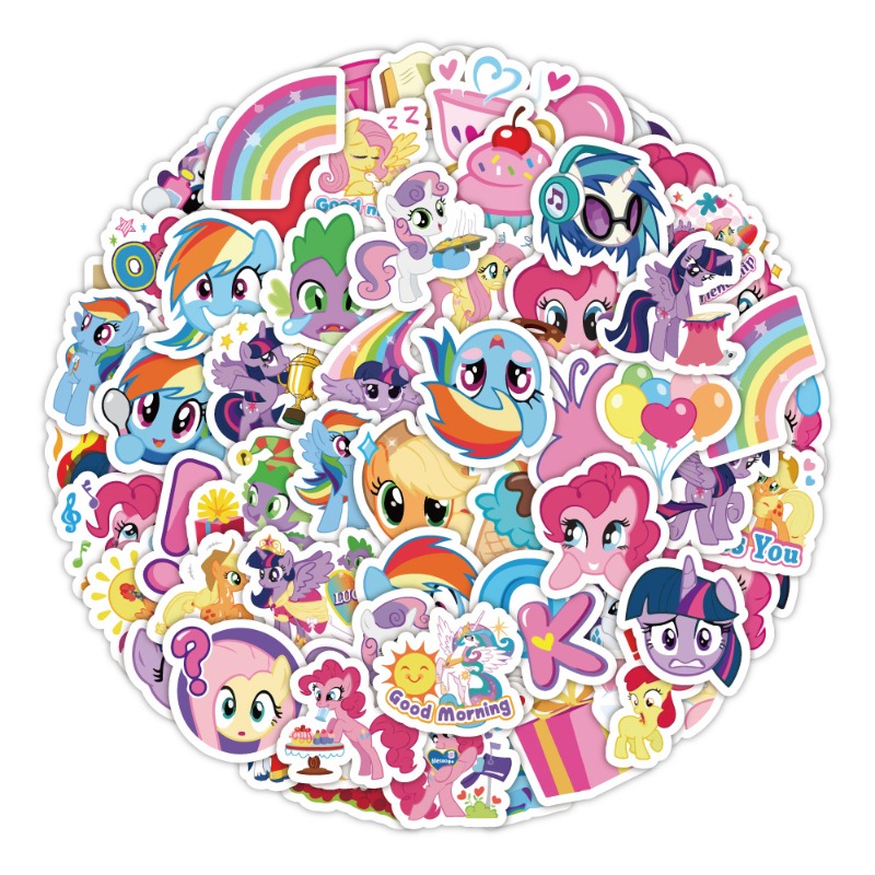 Cartoon My Little Pony Sticker - огляд і ціна Model Kit Decals