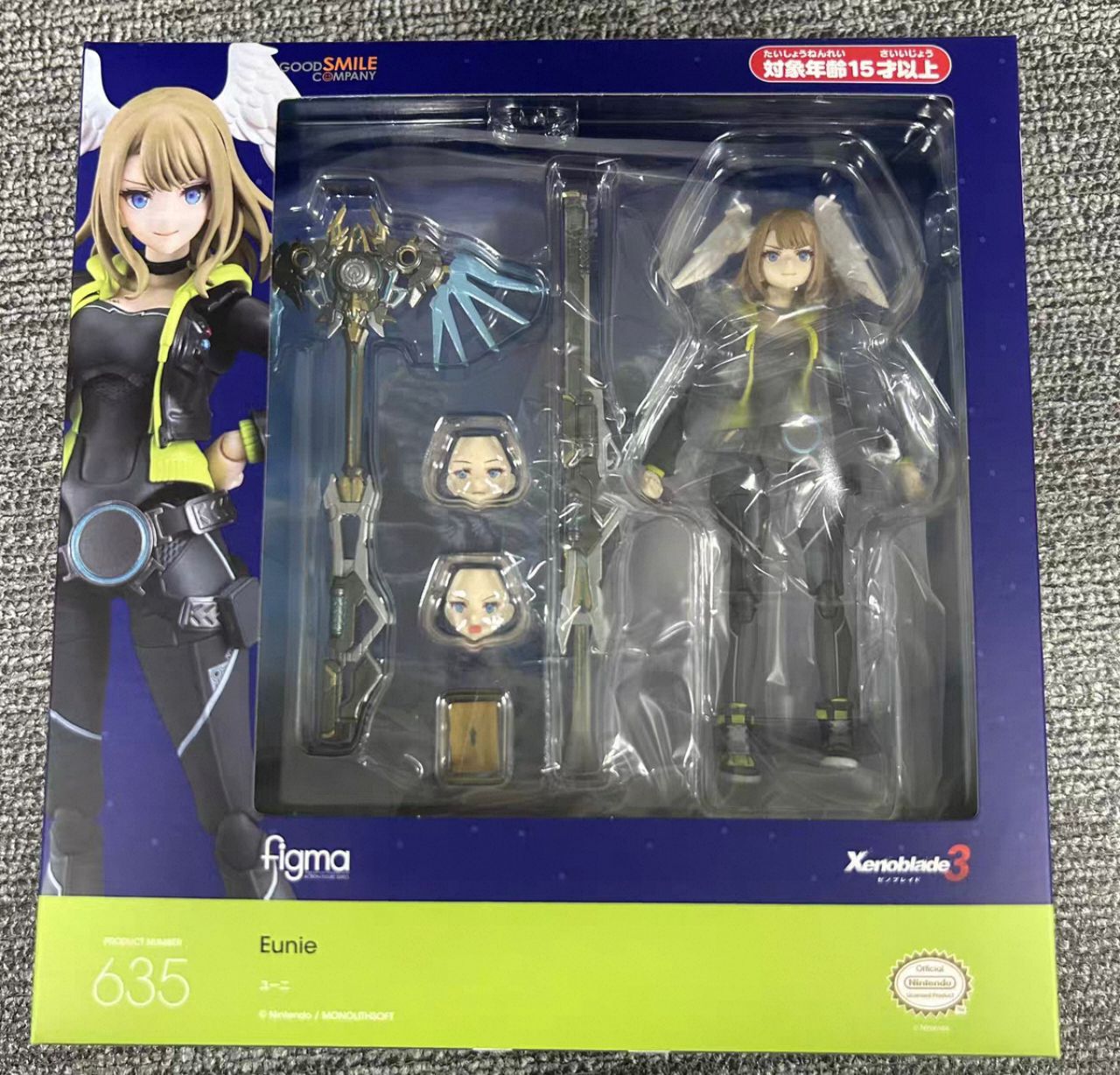 Original box Maxfactory Figma  - огляд і ціна Model Kit Xenoblade