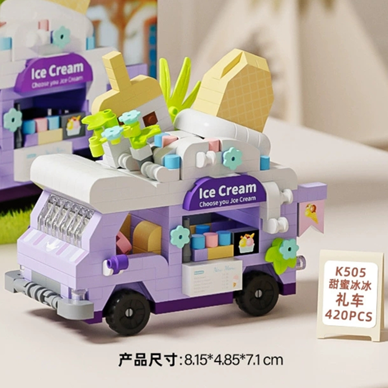 NEW DIY Coffee Car Buns Food T - огляд і ціна Model Kit Chemistry