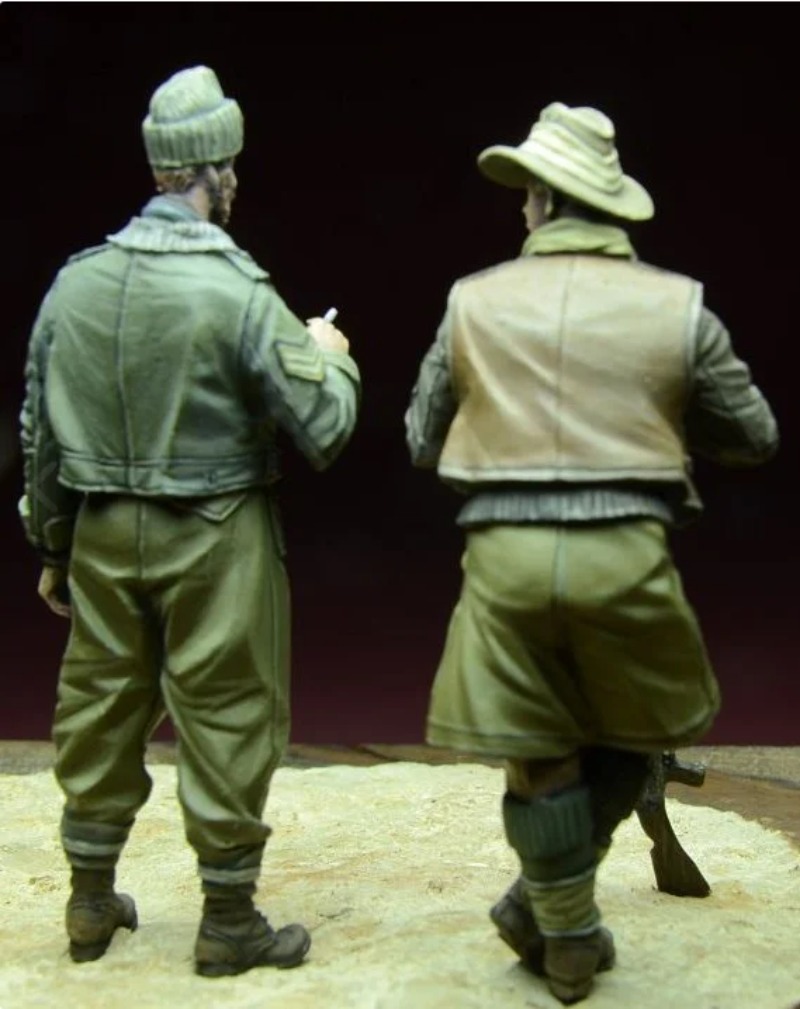 1/35 Scale Resin Figure Model  - огляд і ціна Model Kit History