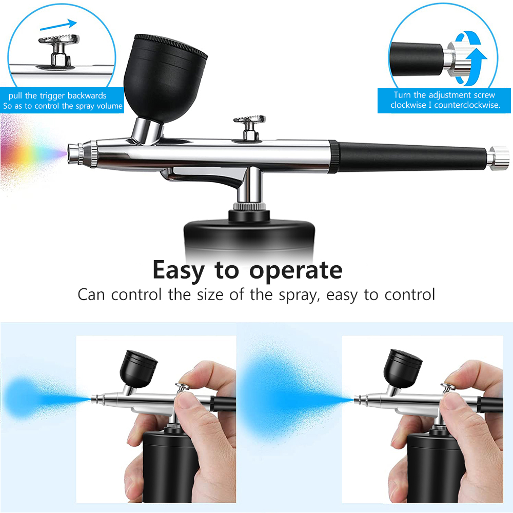 Airbrush Nail with Compressor  - огляд і ціна Airbrush Compressor Kit