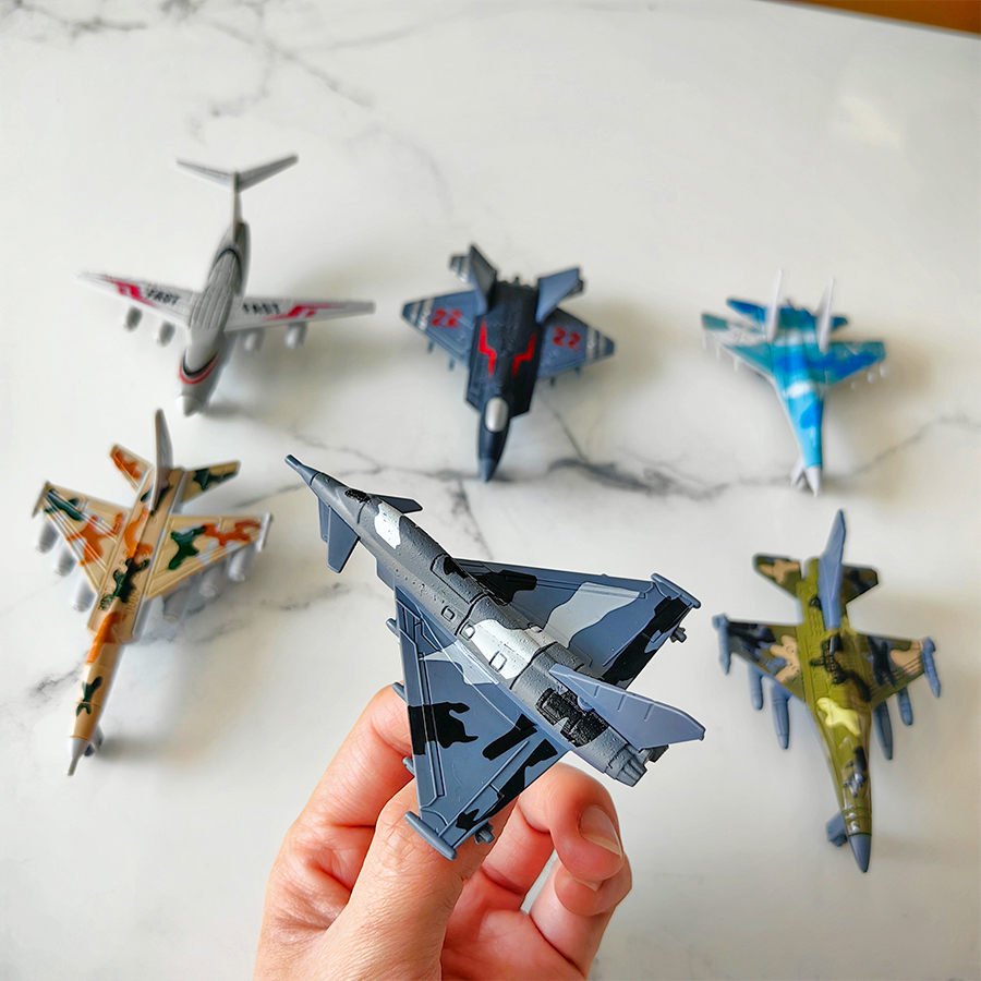 6pcs fighter plane combination - огляд і ціна Model Kit Aircraft