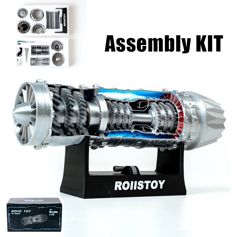 J35 Turbofighter Model Kit PLA - огляд і ціна Model Kit Jet Engine