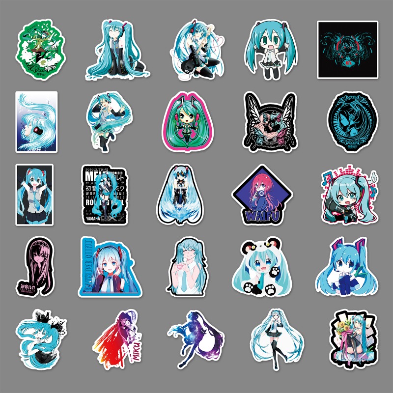Hatsune Miku Graffiti Stickers - огляд і ціна Model Kit Game