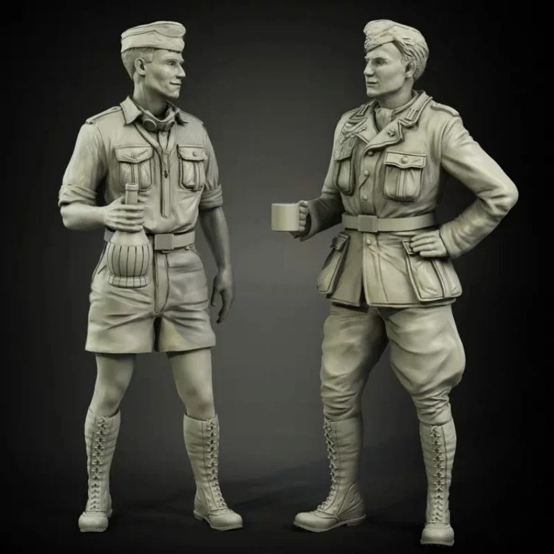 1/35 Scale Resin Figure Model  - огляд і ціна Model Kit History