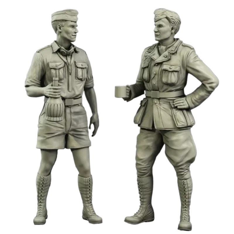 1/35 Scale Resin Figure Model  - огляд і ціна Model Kit History