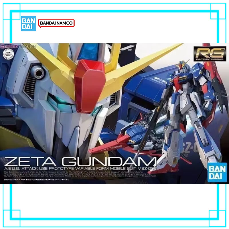 Bandai Genuine Gundam Model Ki - огляд і ціна Model Kit Zeta Gundam