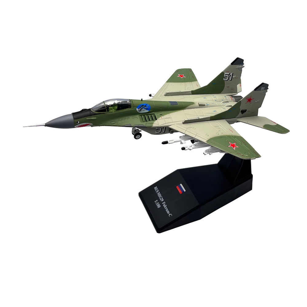 1/100 Scale Russian MIG-29 Mig - огляд і ціна Model Kit Aircraft