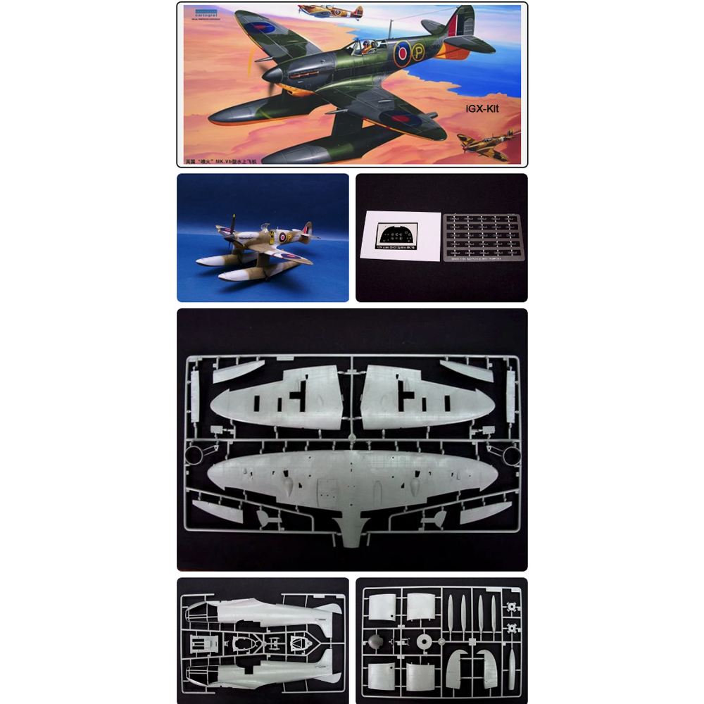 Trumpeter 02404 1/24 Scale Sup - огляд і ціна Model Kit Spitfire