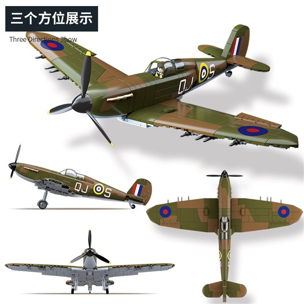 World War Army Military Soldie - огляд і ціна Model Kit Spitfire