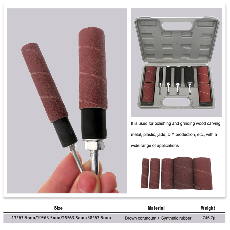 Sanding Drum with Case 20pcs S - огляд і ціна Sanding Stick Set