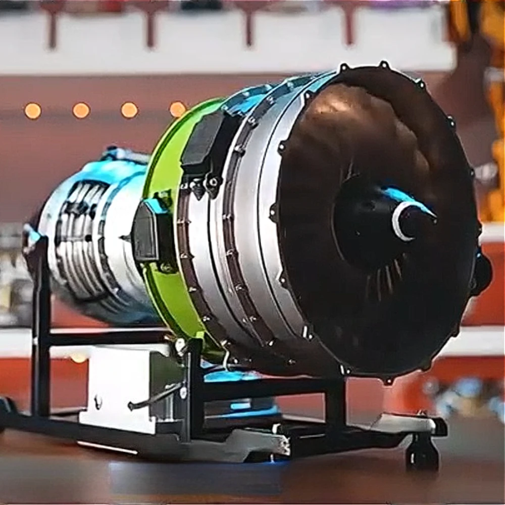 NF TECHING 1/10 Metal Jet Turb - огляд і ціна Model Kit Jet Engine