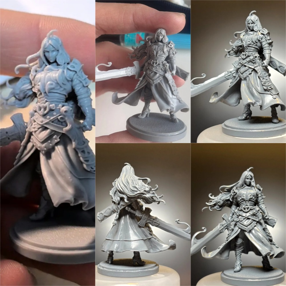 38mm Beauty Soldier Resin Figu - огляд і ціна Model Kit History