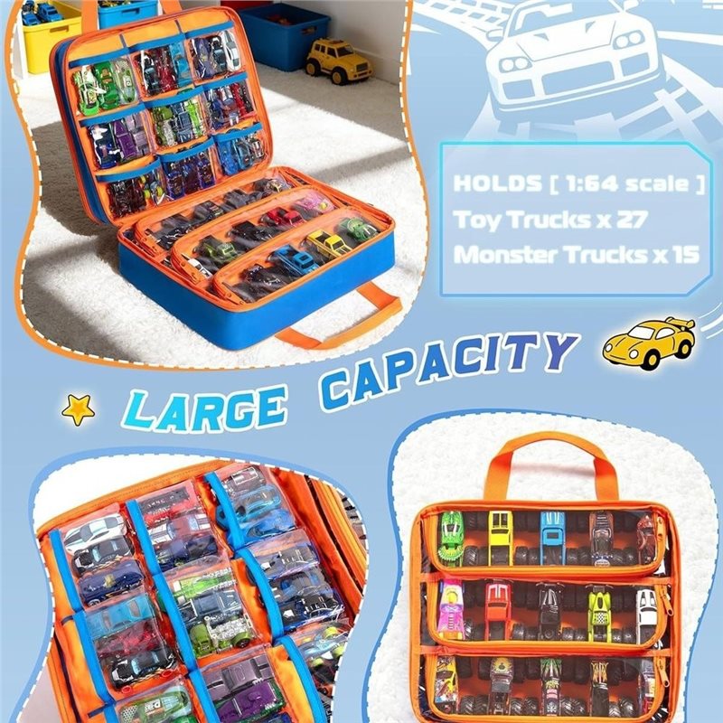 MACH- Truck Storage Case With  - огляд і ціна Hot Wheels Car Monster Trucks
