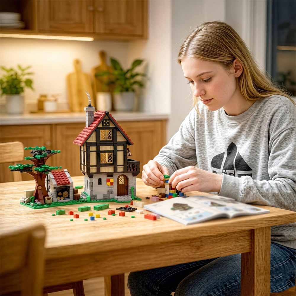 MOC-82740 Medieval House Build - огляд і ціна Model Kit Chemistry
