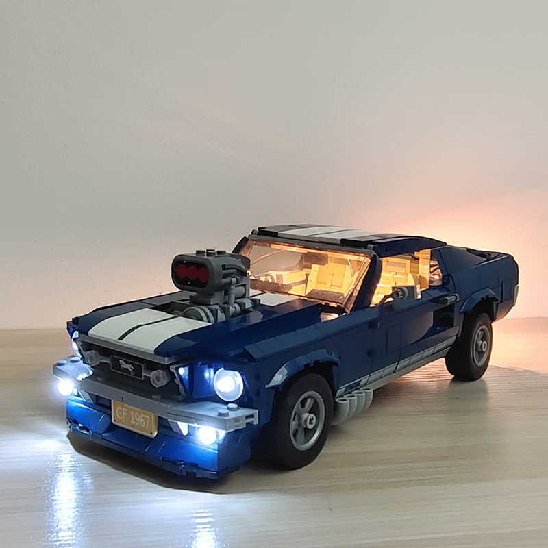 LED Light Set For 10265 Compat - огляд і ціна Model Kit Mustang