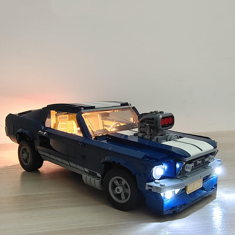 LED Light Set For 10265 Compat - огляд і ціна Model Kit Mustang