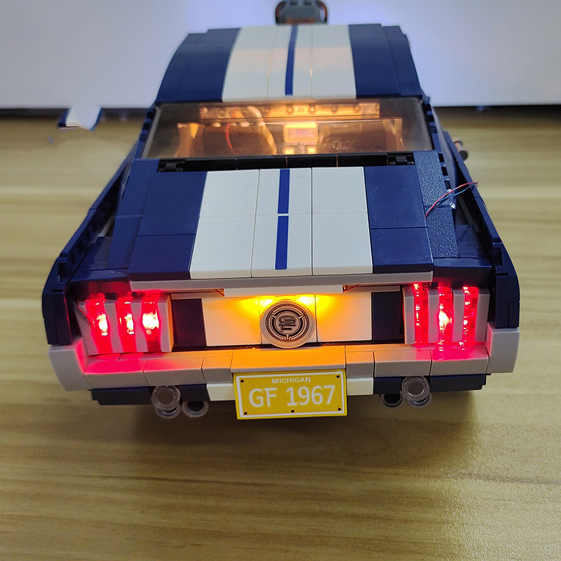 LED Light Set For 10265 Compat - огляд і ціна Model Kit Mustang