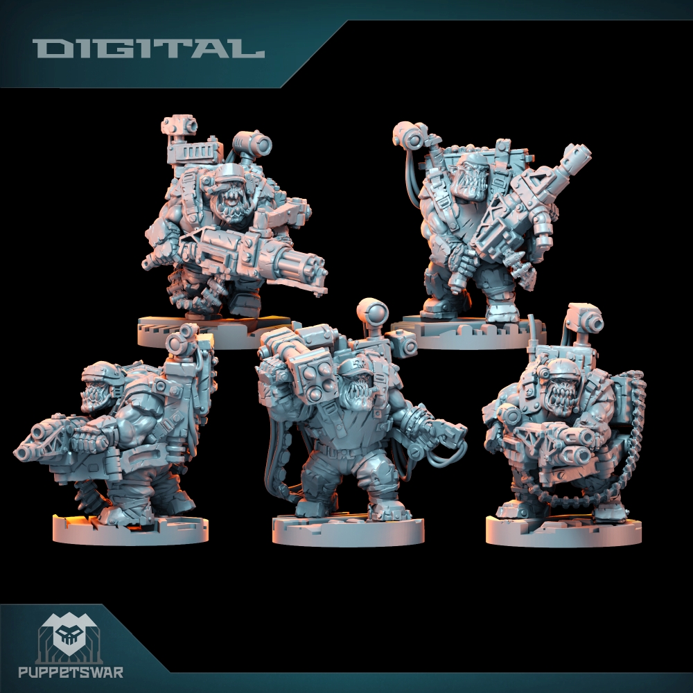 Orc Ultimate Badasses Squad, G - огляд і ціна Model Kit Runner