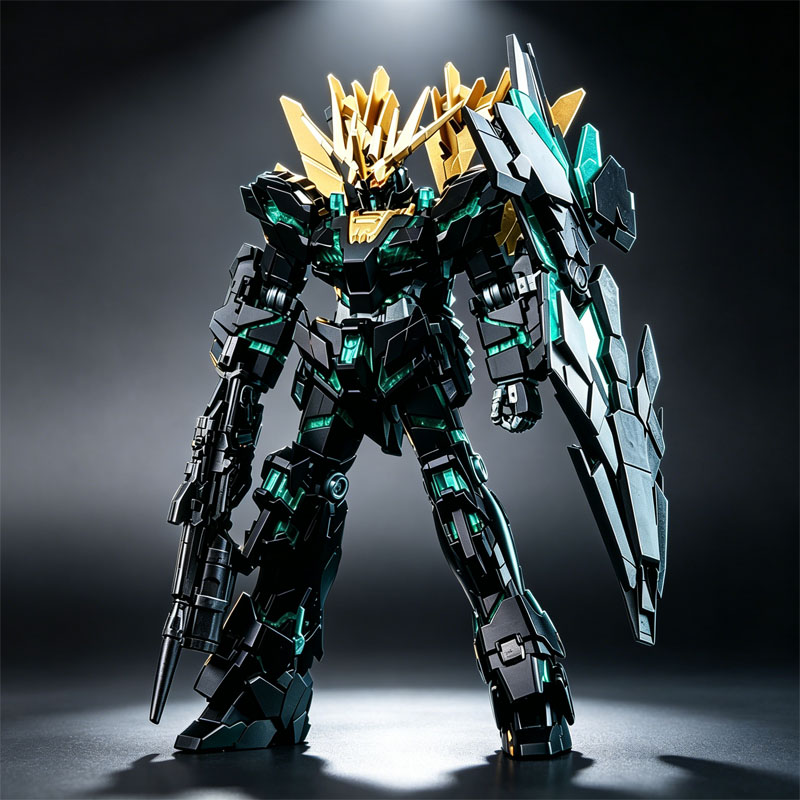 HG 1/144 RX-0 Unicorn Banshee  - огляд і ціна Model Kit Daban