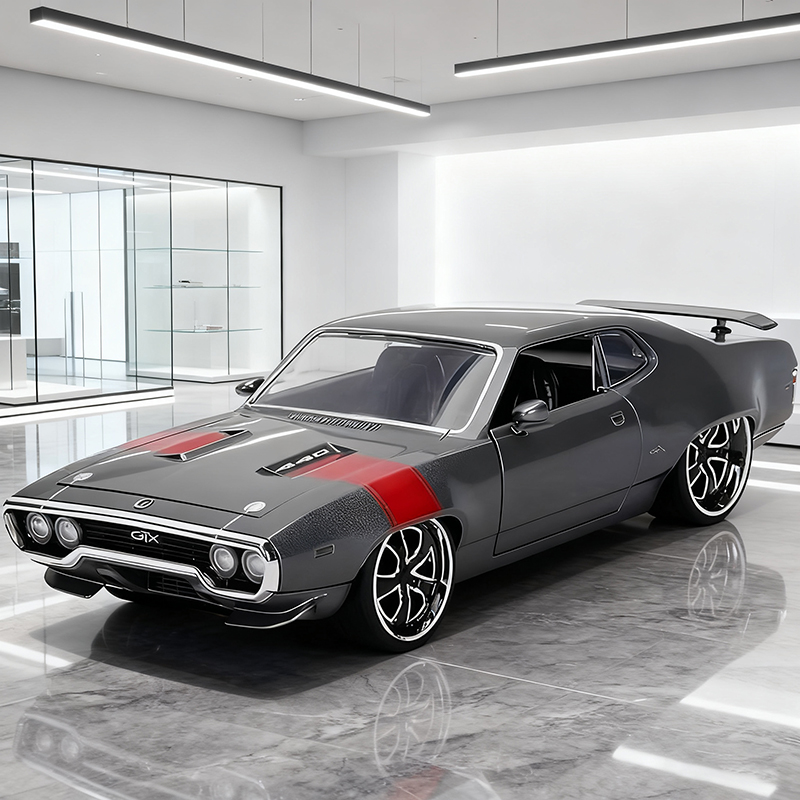 JADA 1:24 Plymouth GTX 440 197 - огляд і ціна Model Kit Mustang