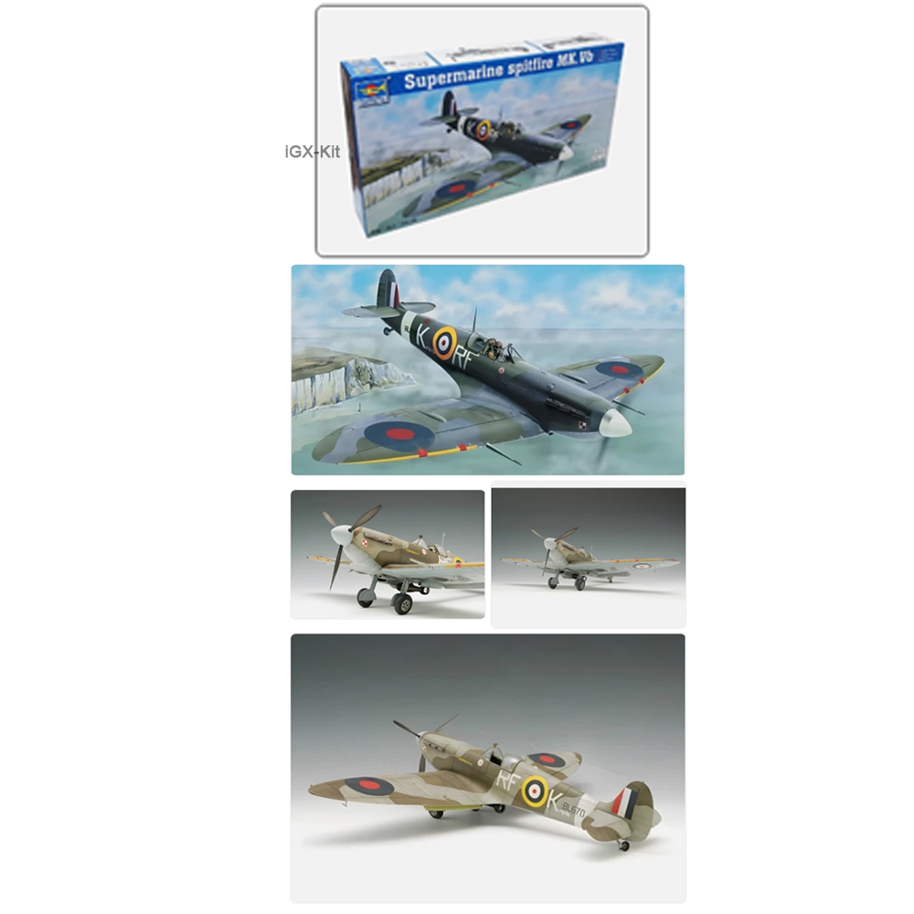 Trumpeter 02403 1:24 Scale Sup - огляд і ціна Model Kit Spitfire
