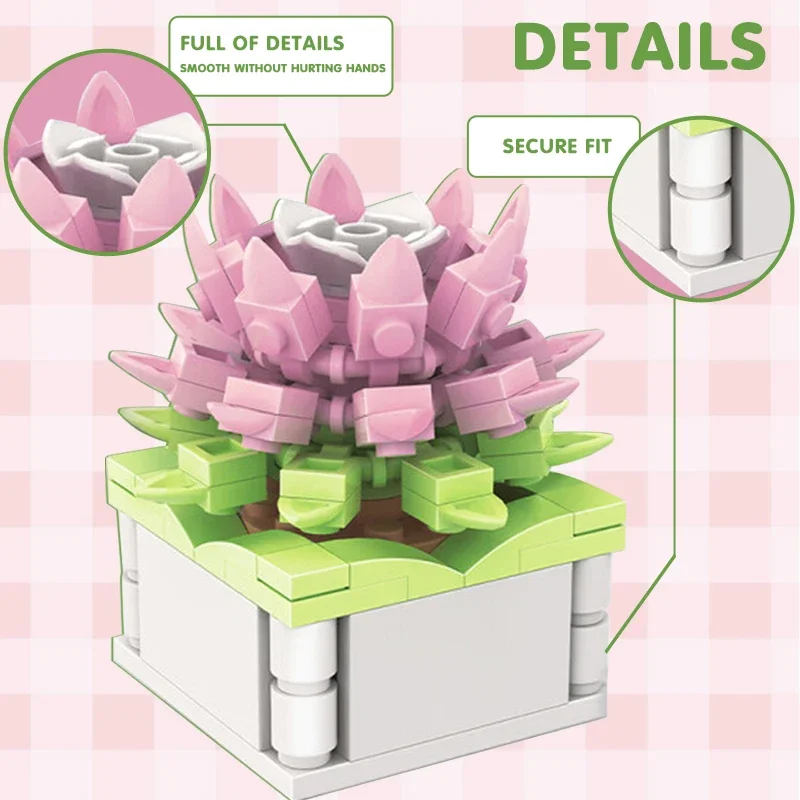 Block City DIY Potted Plants S - огляд і ціна Model Kit Chemistry