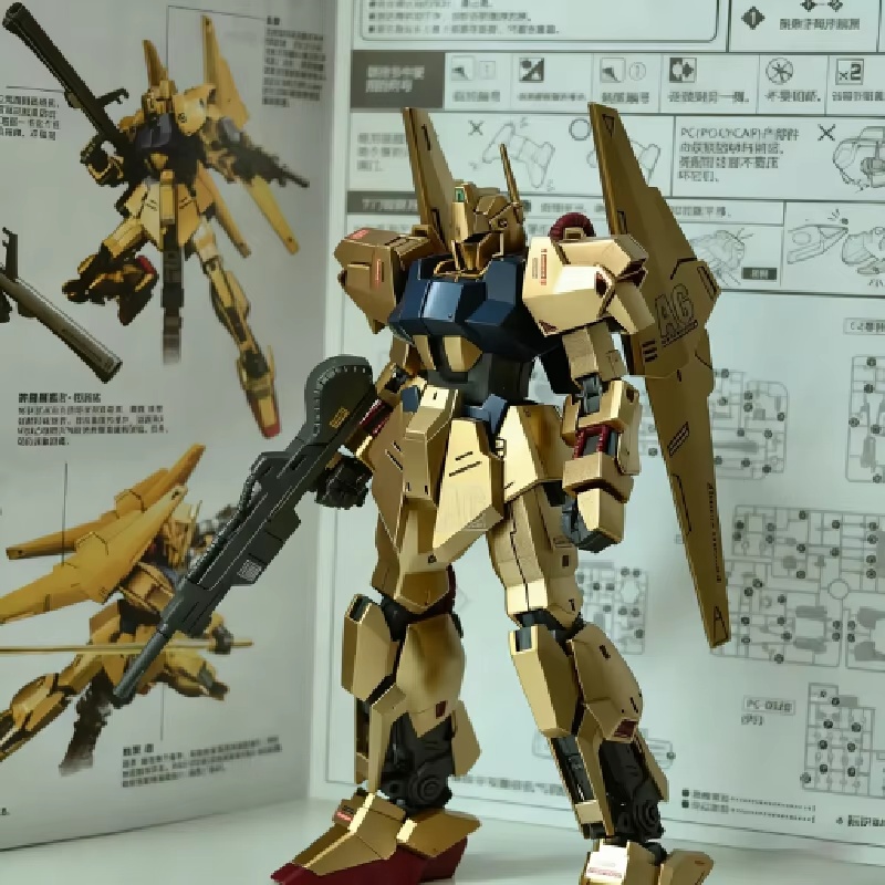 HG 1/144 Spray-Painted Champag - огляд і ціна Model Kit Zeta Gundam