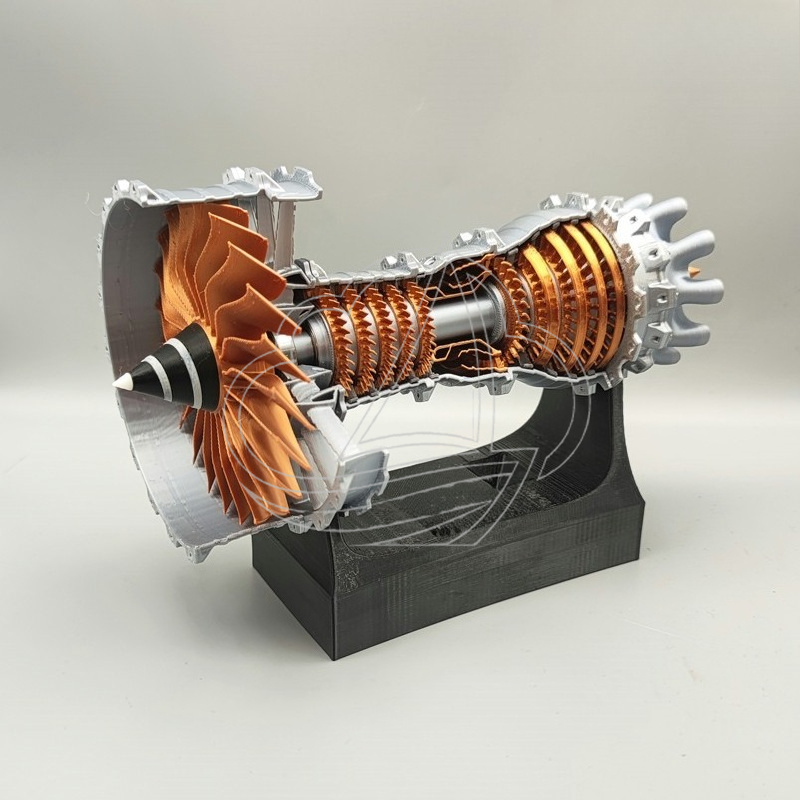 Mini Turbofan Engine Model Ope - огляд і ціна Model Kit Jet Engine