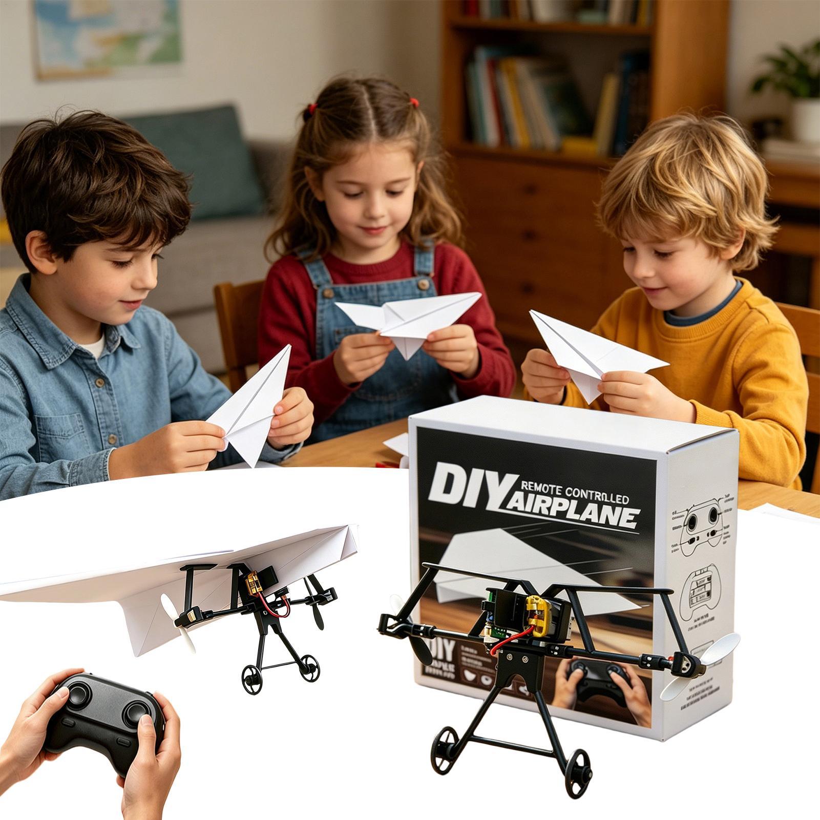 DIY RC Paper Airplane Kit Plan - огляд і ціна Model Kit Aircraft