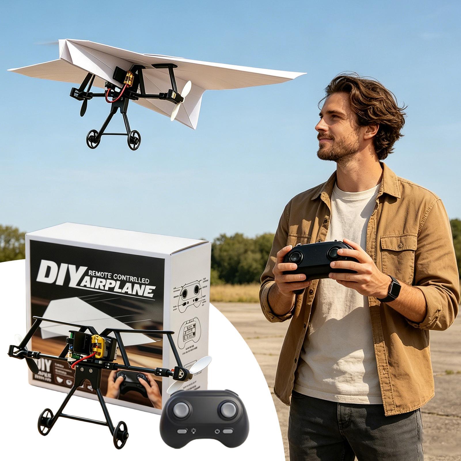 DIY RC Paper Airplane Kit Plan - огляд і ціна Model Kit Aircraft