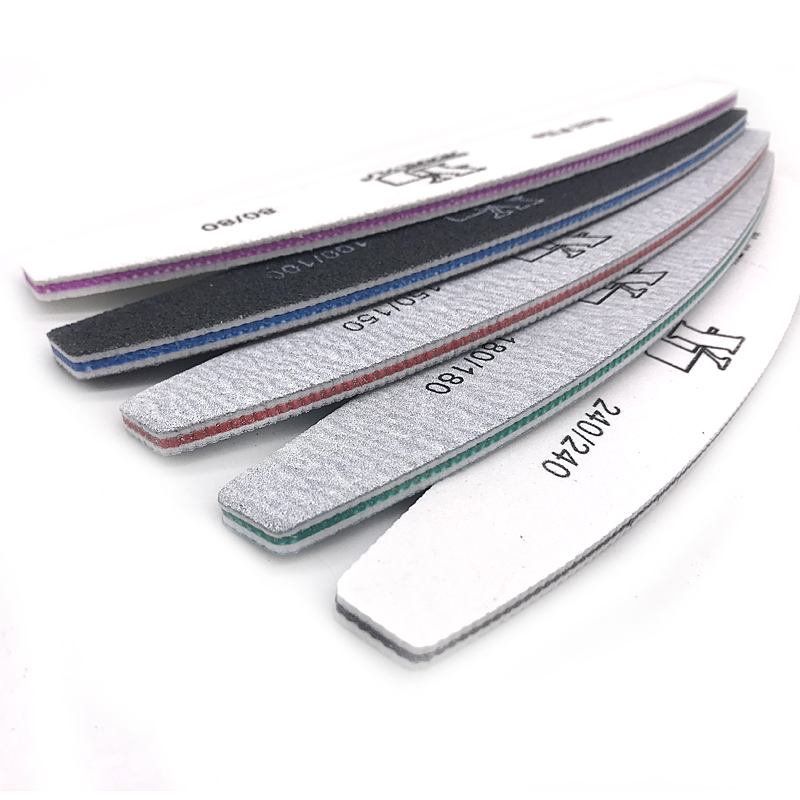 2/5pcs/lot Moon Nail File Mix  - огляд і ціна Sanding Stick Set